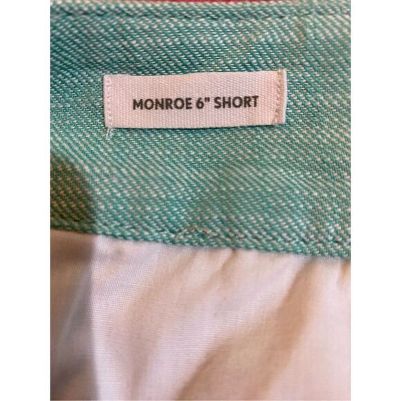 Loft Woman’s Monroe 6 inch Short Blue Green Shorts Size 8 - Picture 5 of 5